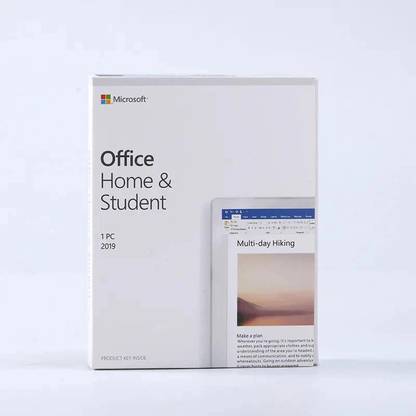 MICROSOFT Office Home & Student 2019 for Windows (1 User, Lifetime) One Time Purchase