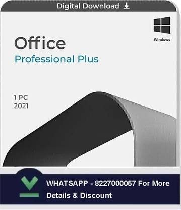 MICROSOFT Office Professional Plus 2021 One-time purchase (1 User, Lifetime)