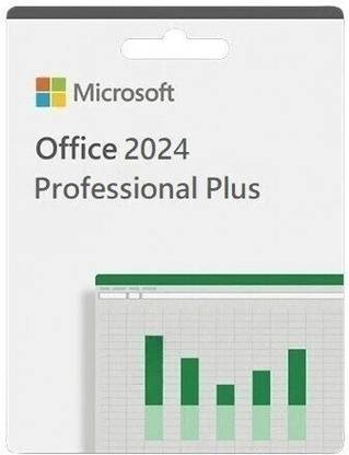 MICROSOFT Office Professional Plus 2024 for Lifetime (1 User/PC) Activation Key Card