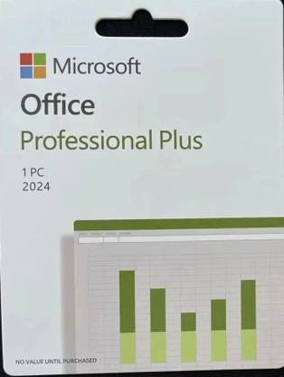 MICROSOFT OFFICE LTSC PROFESSIONAL PLUS 2024 (LIFETIME VALIDITY, 1 PC) ACTIVATION KEY CARD