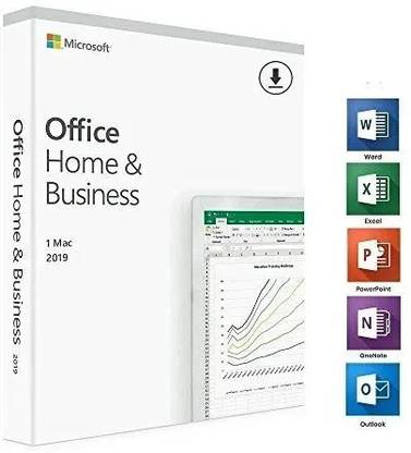 MICROSOFT Office Home & Business 2019 MAC (1 User/PC, Activation Key Card) For Lifetime