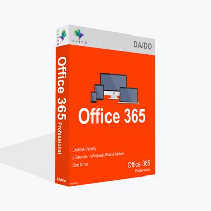 Daido (Office 365 Professional with Lifetime Validity PC and Mac)