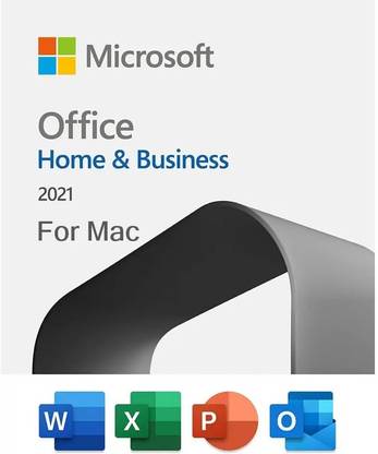 MICROSOFT Office Home & Business 2021 (1 MAC/User, Lifetime Validity)