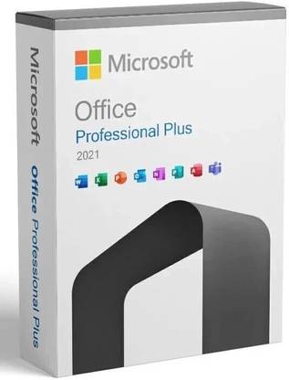 MICROSOFT Office Professional Plus 2021 for Windows (1 User/PC, Lifetime License)