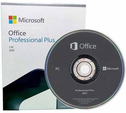 MICROSOFT Office Professional Plus 2021 (1 User, Lifetime Validity) DVD ...