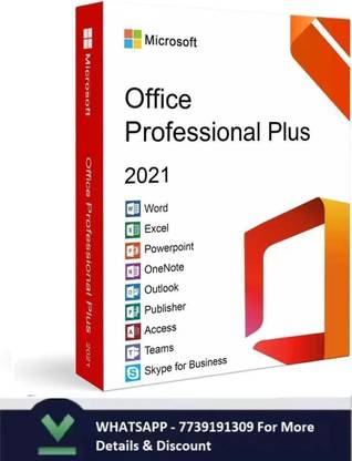 MICROSOFT Office Professional Plus 2021 - 1 User/PC, Lifetime Validity (Activation Key)