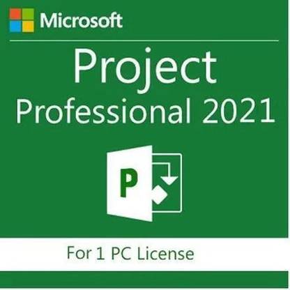 MICROSOFT Project Professional 2021 (1 User, Lifetime) License Key