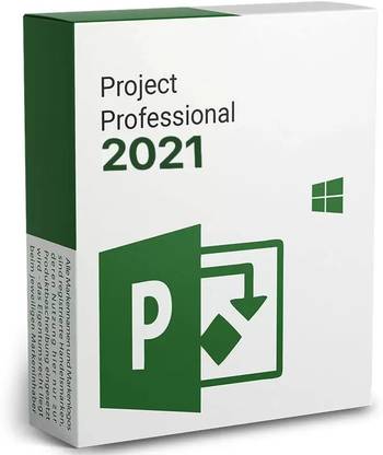 MICROSOFT Project Professional 2021 (1 User, Lifetime Validity) License Key Card