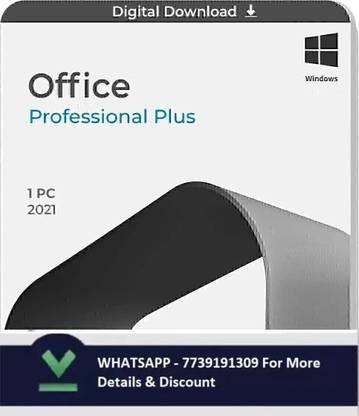 MICROSOFT Office Professional Plus 2021 One-time purchase (1 User, Lifetime)