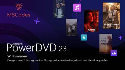 MSCodes Cyberlink PowerDVD Ultra 23 | Lifetime Access | Windows