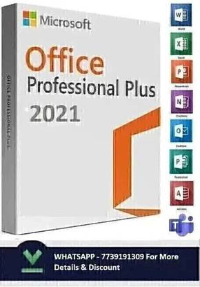 MICROSOFT Office Professional Plus 2021 (1 User, Lifetime License)