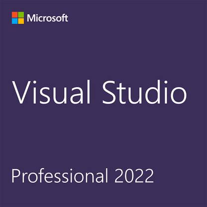 MICROSOFT Visual Studio Professional 2022 for Windows PC (1 User, Lifetime Validity)