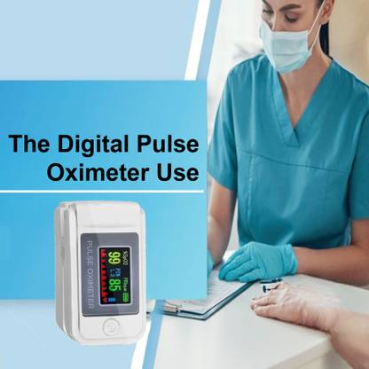 COOL INDIANS Digital Oximeter Oxygen Saturation Monitor for Pulse Measurement FingerTip Multi-Range Ohmmeter