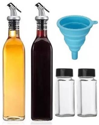 VATUKDY 500 ml, 500 ml, 500 ml, 500 ml Cooking Oil Dispenser Set