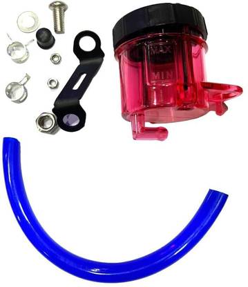 PHILOMENA Universal Bike Brake Clutch Tank Fluid Bottle Reservoir Oil Can Tank Red Oil Filler Cap