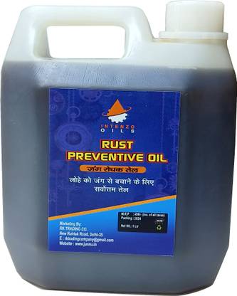 intenzo Rust Preventive Oil For All Type OF Metal Surface 1ltr Manual Pump