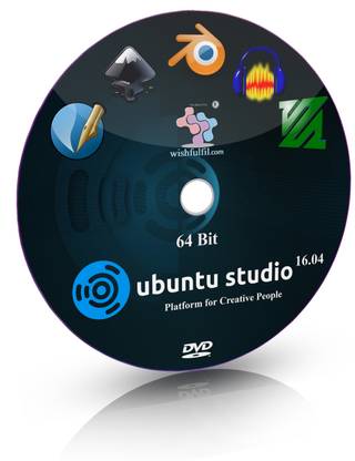 wishfulfil Ubuntu Studio 16.04 Disc 16.04 XFCE Live Bootable Installation 64 Bits