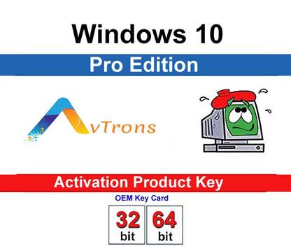 avtrons Microsoft Windows 10 pro activation Key Professional 32bit/64bit