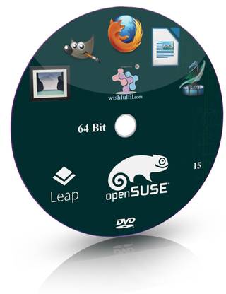 wishfulfil openSUSE Leap 15 Disc 15 KDE, GNOME Bootable Installation 64 Bits