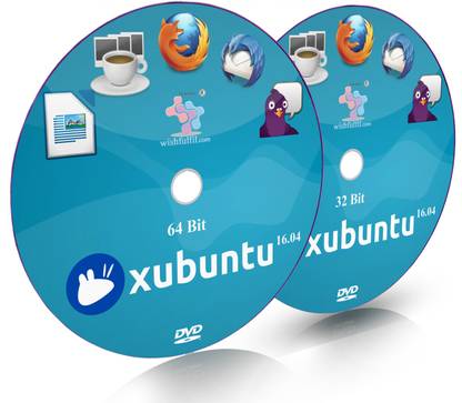 wishfulfil Xubuntu 16.04 Disc 16.04 XFCE Live Bootable Installation 32 Bits and 64 Bits
