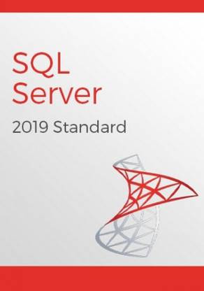 MICROSOFT SQL Server 2019 Standard (1 User/PC, Lifetime Validity) Activation Key Card