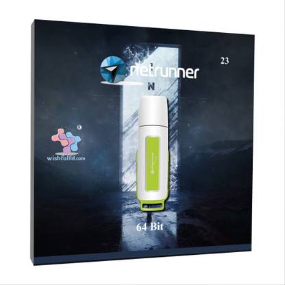 wishfulfil Netrunner 23 USB 23 KDE Plasma Live Bootable Installation 16GB 64 Bit