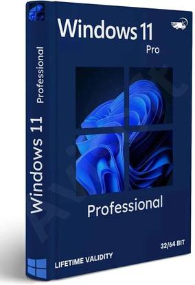 MICROSOFT Windows 11 Pro www.Oemcdkeys.com For More Discount (1 PC/User, Lifetime Validity) 64/32 Bit - Retail License (Latest Edition)
