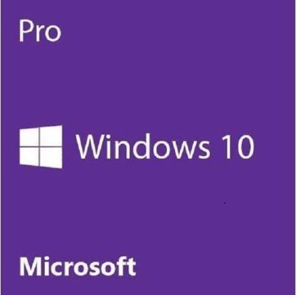 MICROSOFT Windows 10 Professional (1 PC/User, Lifetime Validity) Professional 64 BIT/32 BIT