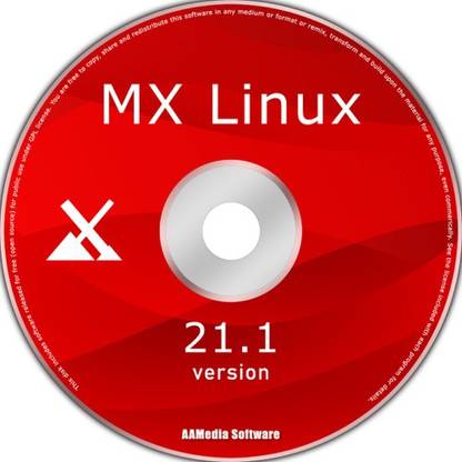 TekyMeky MX Linux 21.1 64bit Live Bootable DVD Rom Linux Desktop Operating System LATEST 64