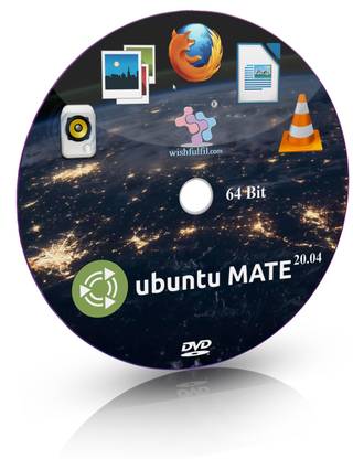 wishfulfil Ubuntu Mate 20.04 Disc 20.04 MATE Live Bootable Installation 64 Bits