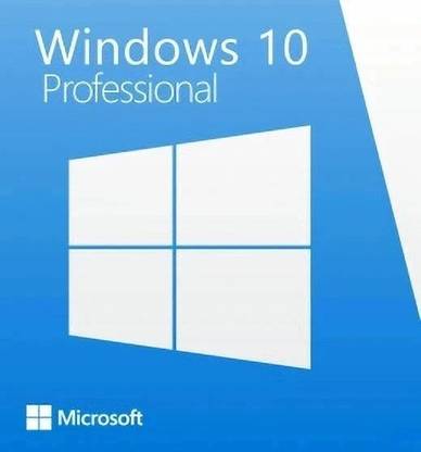 MICROSOFT Windows 10 Professional (1 PC/User, Lifetime Validity) New 64/32 Bit