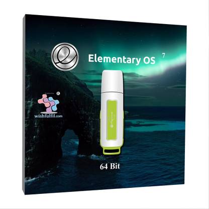 wishfulfil Elementary OS 7 USB 7 Pantheon Live Bootable Installation 16GB 64 Bit