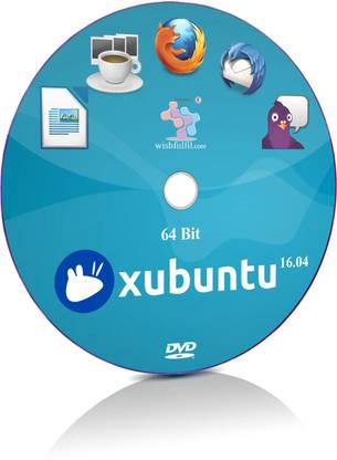 wishfulfil Xubuntu 16.04 DVD 16.04.6 XFCE Live Bootable Installation 64 Bit