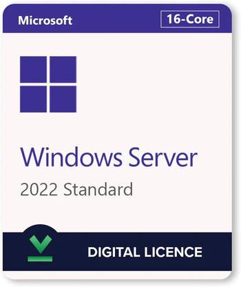 MICROSOFT Windows Server 2022 Standard Instant Delivery Standard (1 User, Lifetime Validity) Digital License