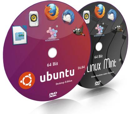 wishfulfil Linux Mint 19 and Ubuntu 16.04 Disc 19 Cinnamon and 16.04 Unity Live Bootable Installation 64 Bits