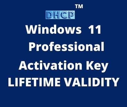 dhcp WINDOWS 11 Pro WATSAPP 8248820033 FOR MORE DISCOUNT 32BIT, 64BIT