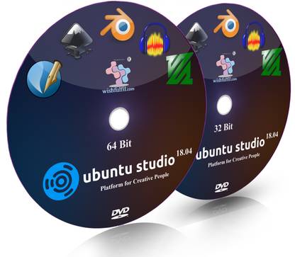 wishfulfil Ubuntu Studio 18.04 Disc 18.04 XFCE Live Bootable Installation 32 Bits and 64 Bits