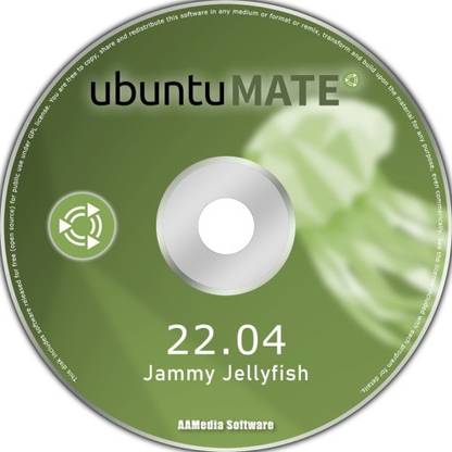 TekyMeky Ubuntu Mate 22.04 LTS 64bit Desktop Live Bootable DVD Rom Linux Operating System LATEST 64