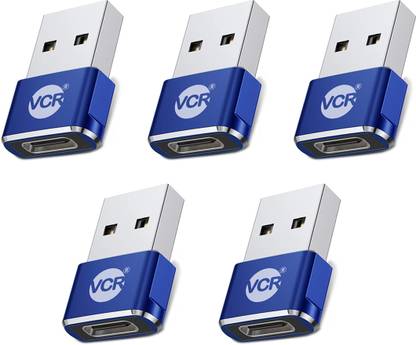 VCR Lightning, Micro USB, USB, USB Type C OTG Adapter