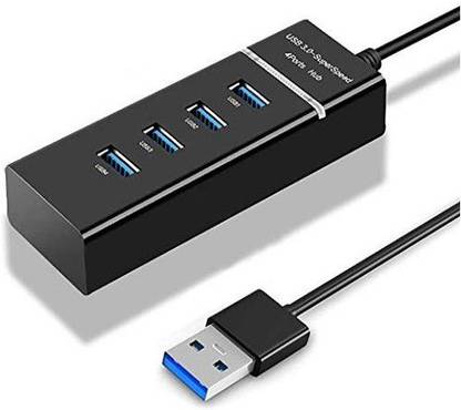 dev lite screens USB HUB 3.0 4 Port USB Hub 3.0 Adapter Cable with 5Gbps Speed, , Laptop, PC Computers, with Led Indication USB Hub USB Hub