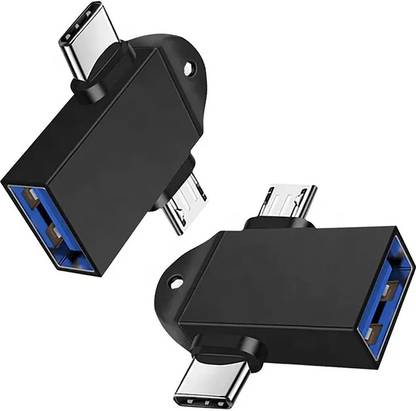 Iqoniqe USB Type C, Micro USB, USB OTG Adapter
