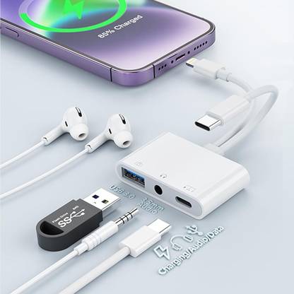 Zomei USB Type C, Lightning, USB OTG Adapter