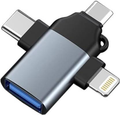 Kanget Lightning, Micro USB, USB Type C OTG Adapter
