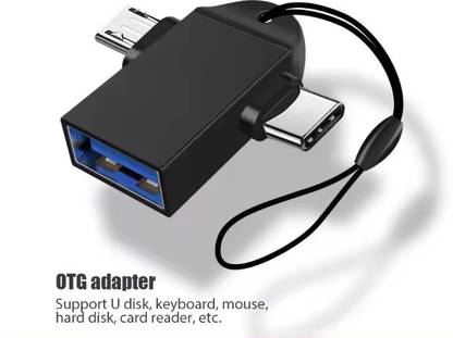 MEHTAZ USB, Micro USB, USB Type C OTG Adapter