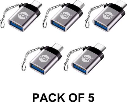 VCR Lightning, Micro USB, USB, USB Type C OTG Adapter