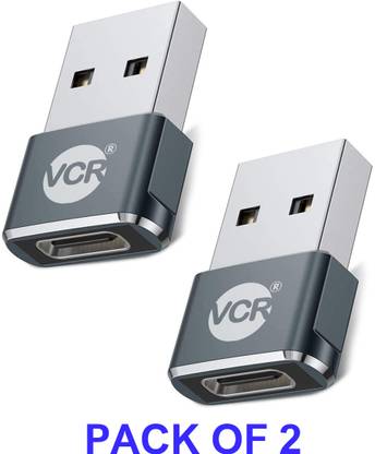 VCR Lightning, Micro USB, USB, USB Type C OTG Adapter