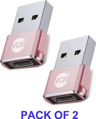 VCR Lightning, Micro USB, USB, USB Type C OTG Adapter
