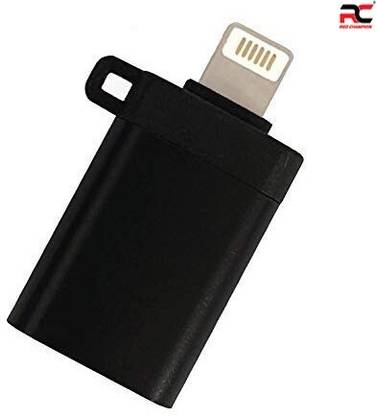 Red Champion Lightning OTG Adapter