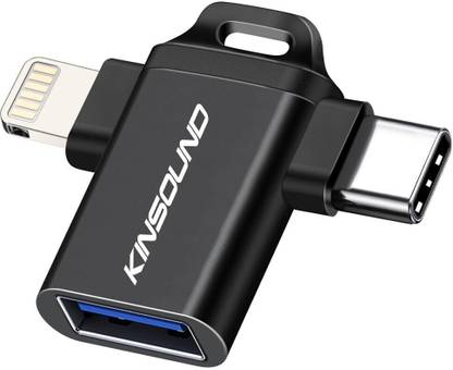 Kinsound Lightning, USB Type C OTG Adapter