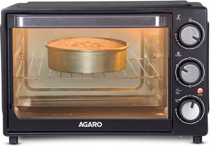 AGARO 30-Litre 33393 Oven Toaster Grill (OTG) with Motorised Rotisserie (Black)AGARO 30-Litre 33393 Oven Toaster Grill (OTG) with Motorised Rotisserie